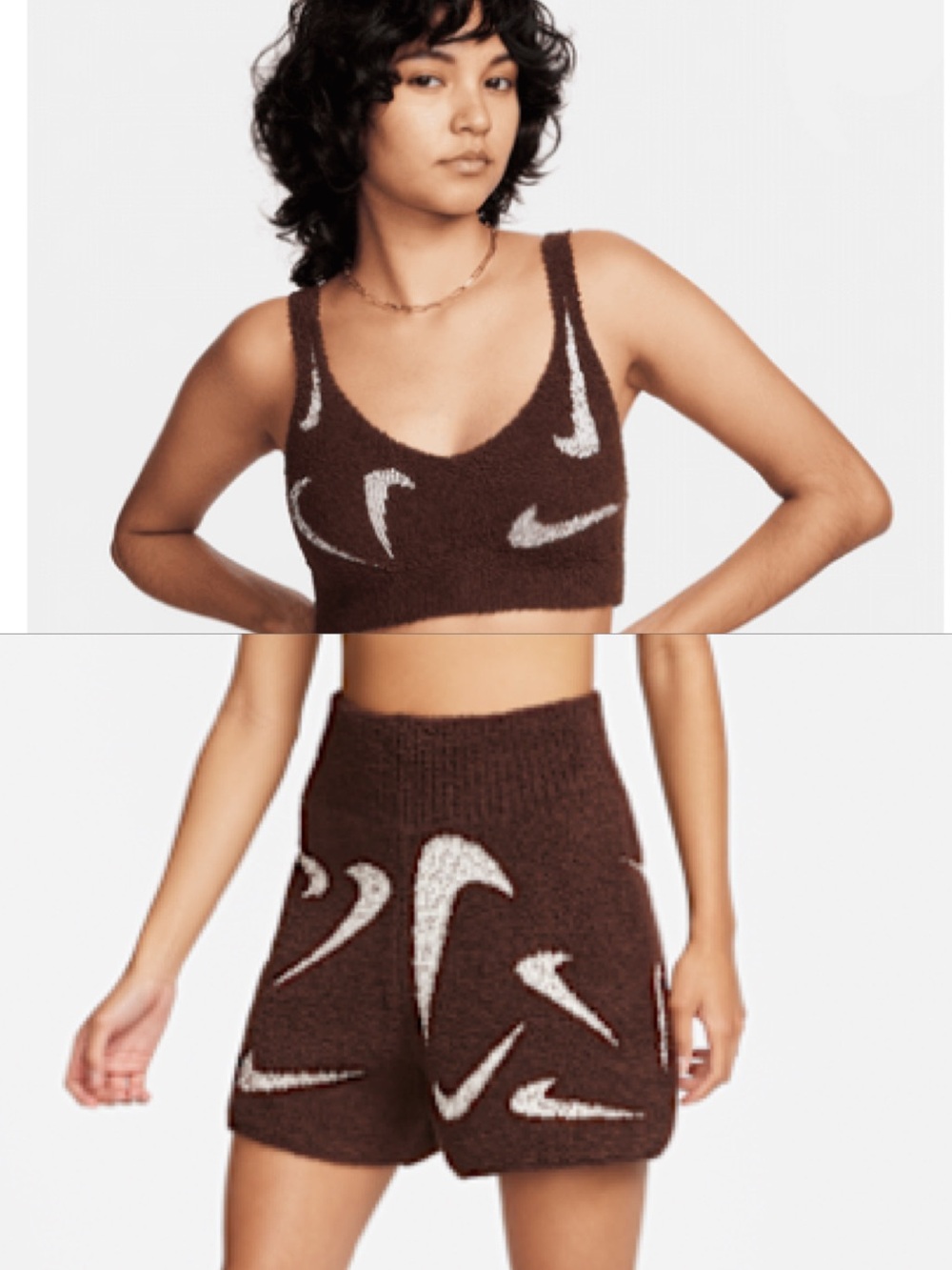 Nike Phoenix Boucle Tank & Shorts Set